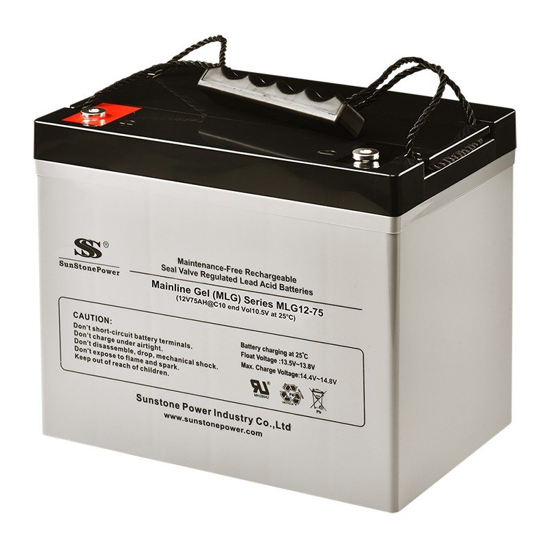Гелевый аккумулятор SunStonePower MLG12-75 ( 75Ач )