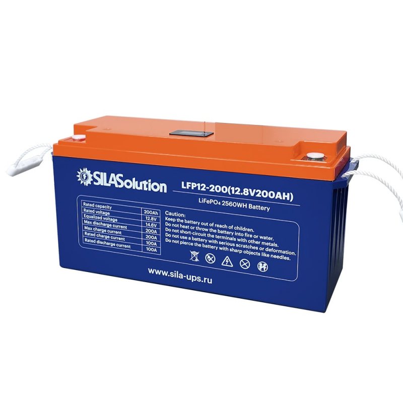 LiFePO4 аккумулятор SILAsolution LFP12-200 ( 2,56 кВт*ч )