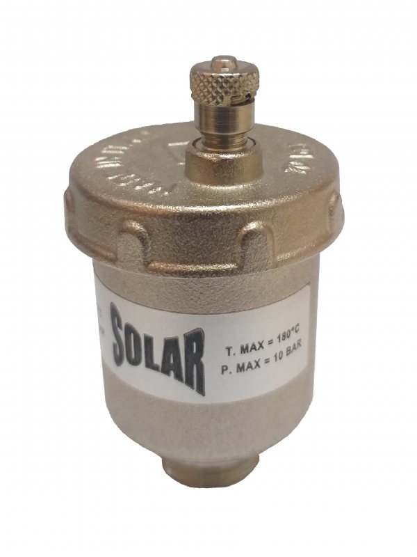 Воздухоотводчик автоматический высокотемпературный SOLAR 1/2"